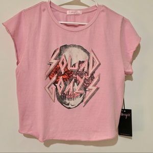 Sugar Brand Squad Goals crop top Size L Womens